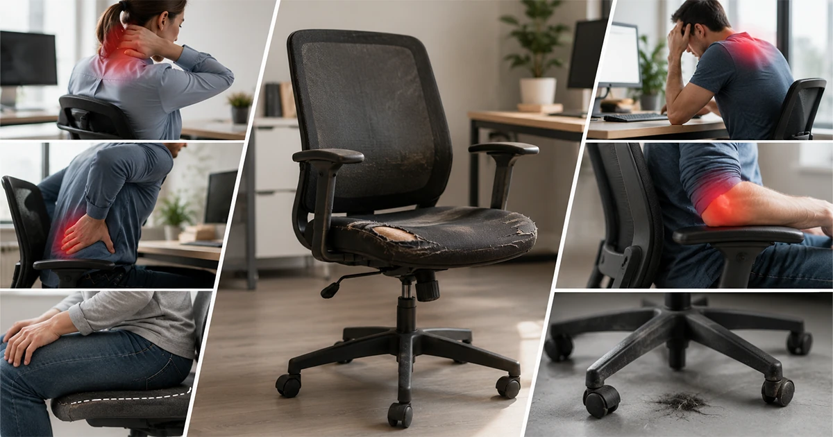 Is It Time to Replace Your Office Chair? 5 Signs to Check Saudi Arabia
