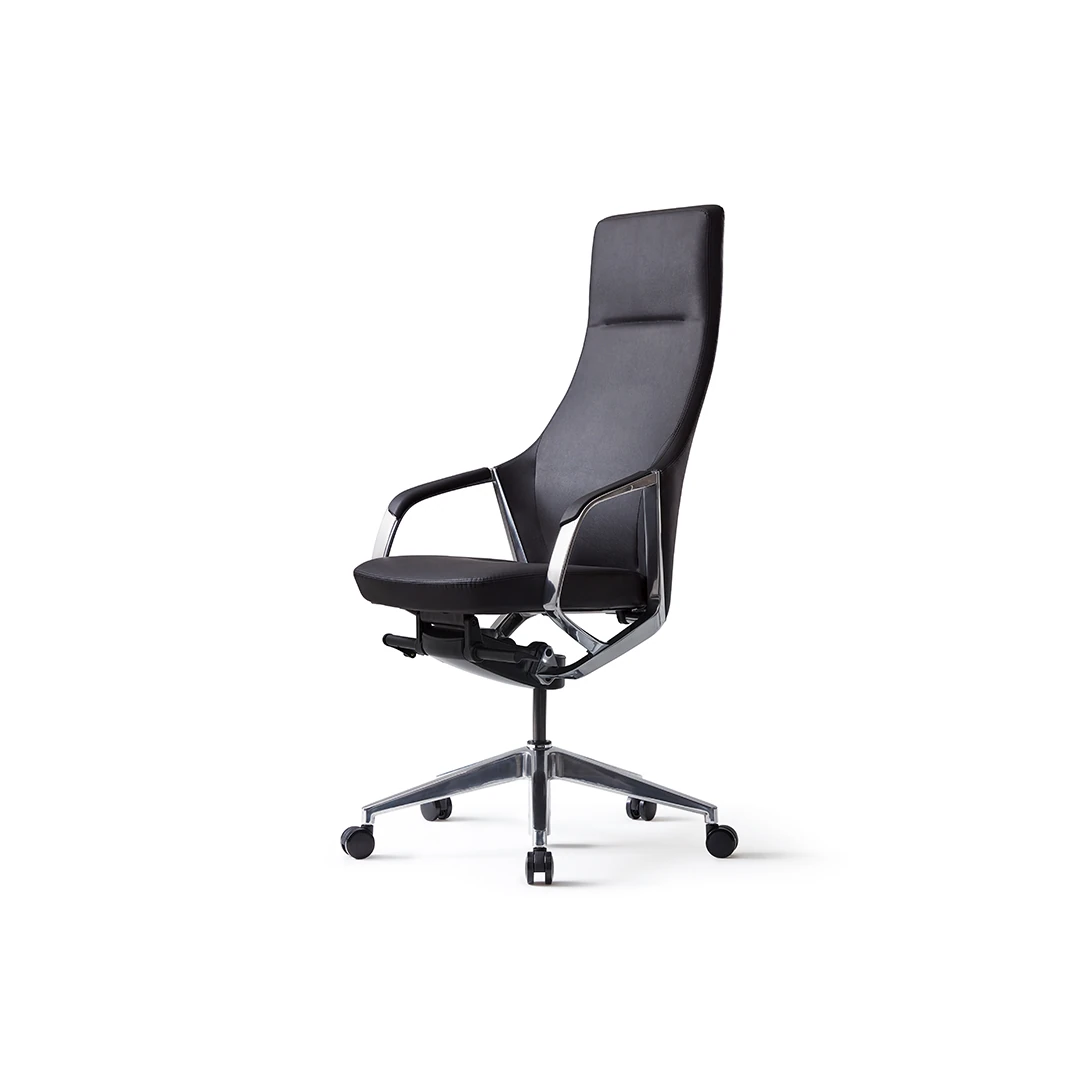 Honor B10 High-Back Leather Executive Chair - Black Saudi Arabia 3