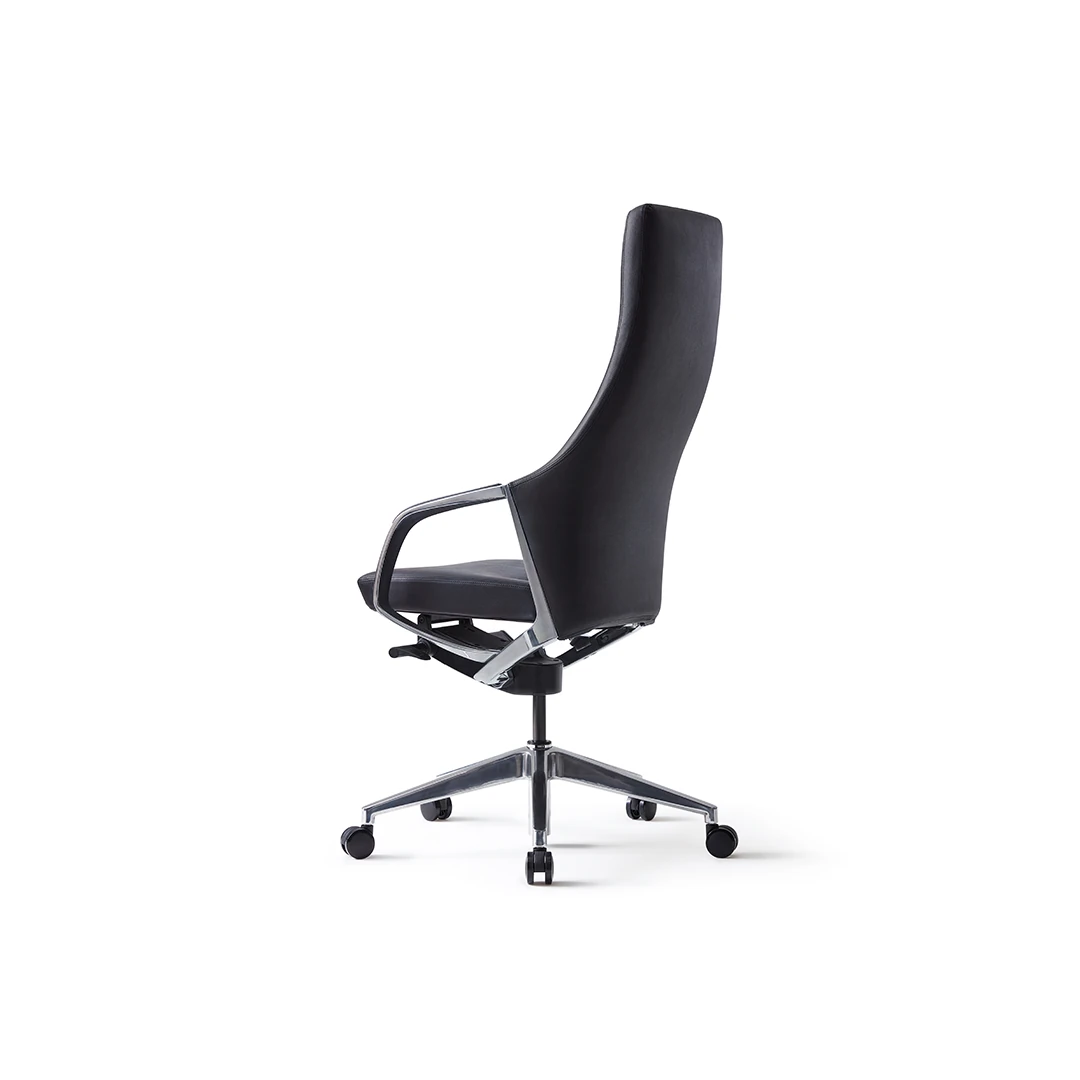Honor B10 High-Back Leather Executive Chair - Black Saudi Arabia 5