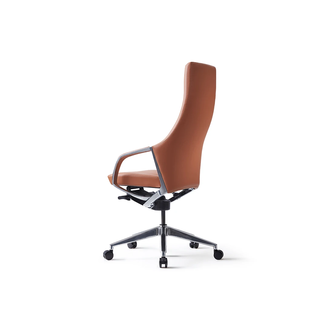 Honor B10 High-Back Leather Executive Chair - Brown Saudi Arabia 5