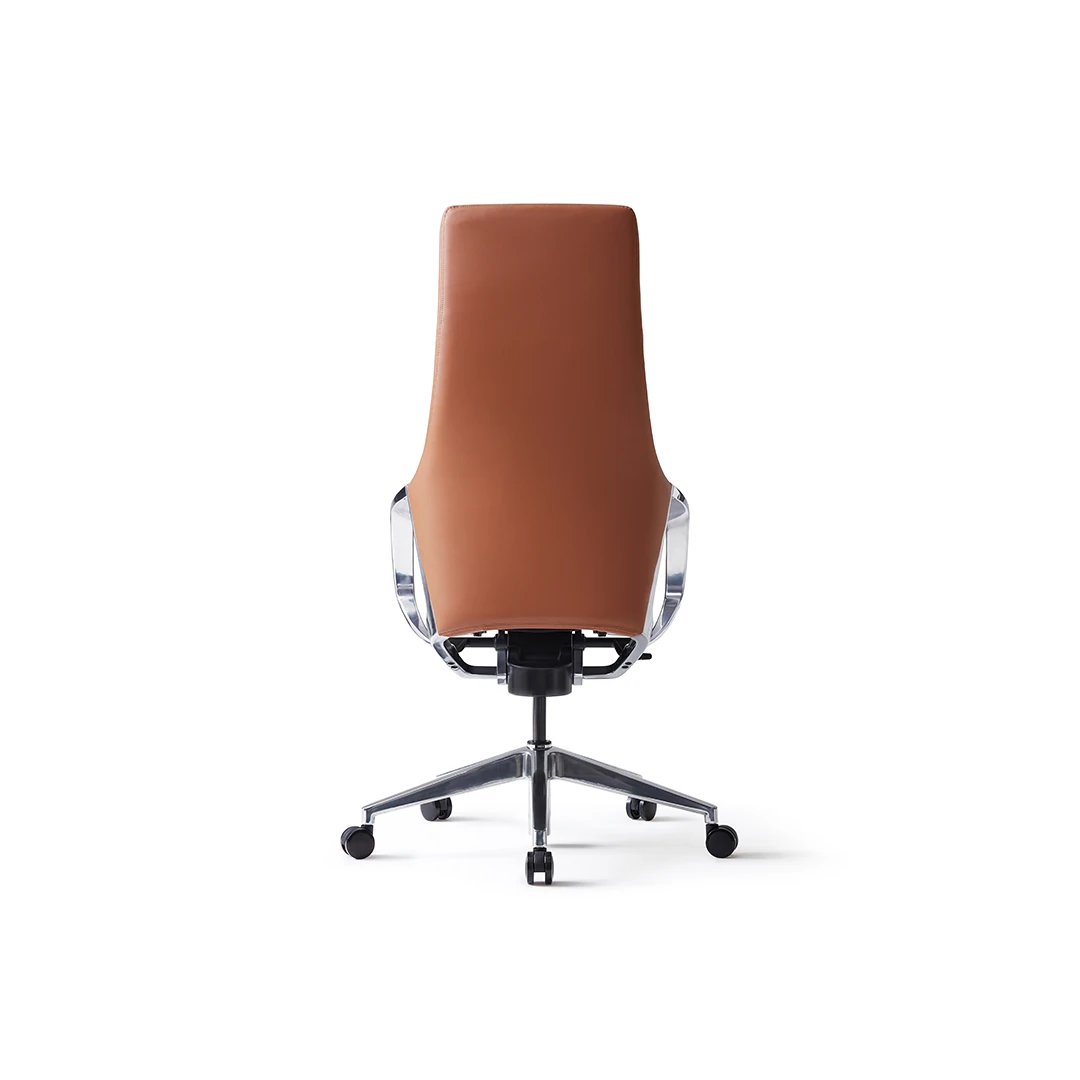 Honor B10 High-Back Leather Executive Chair - Brown Saudi Arabia 6