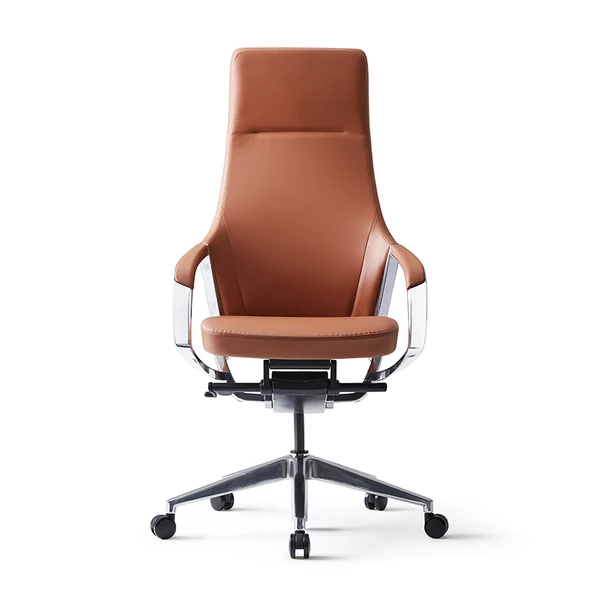 Honor B10 High-Back Leather Executive Chair - Brown Saudi Arabia