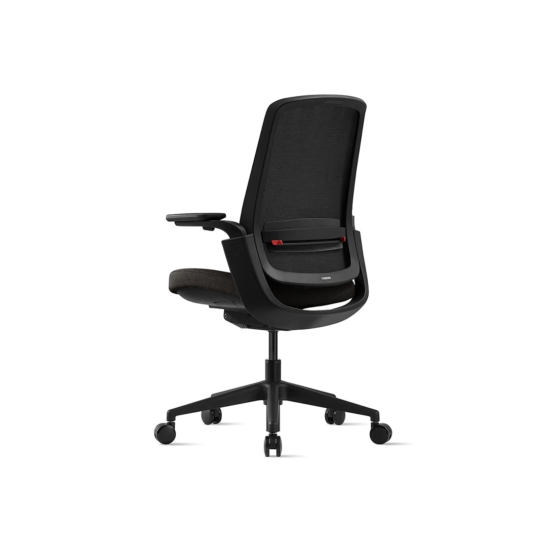 M1G110 Mid-Back Mesh Office Chair - Black Saudi Arabia 5