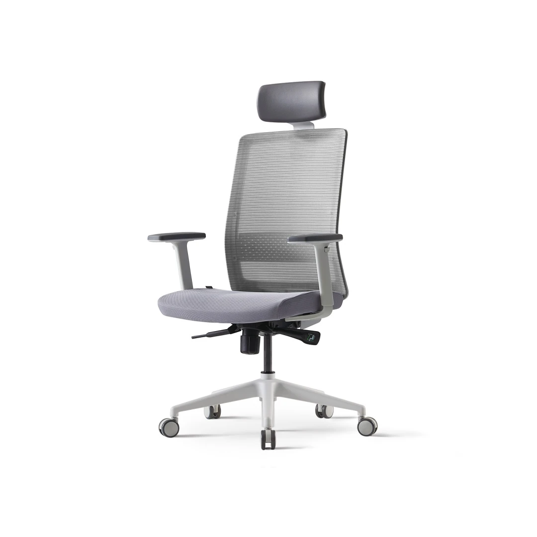 S-30 High-Back Mesh Office Chair - Grey Saudi Arabia 3
