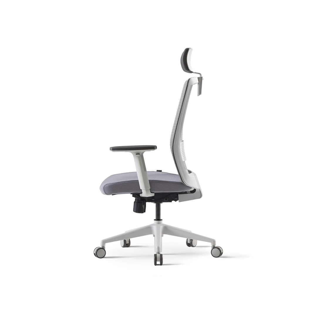 S-30 High-Back Mesh Office Chair - Grey Saudi Arabia 4