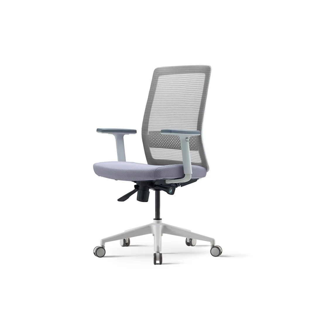 S-30 Low-Back Mesh Office Chair - Grey Saudi Arabia 3