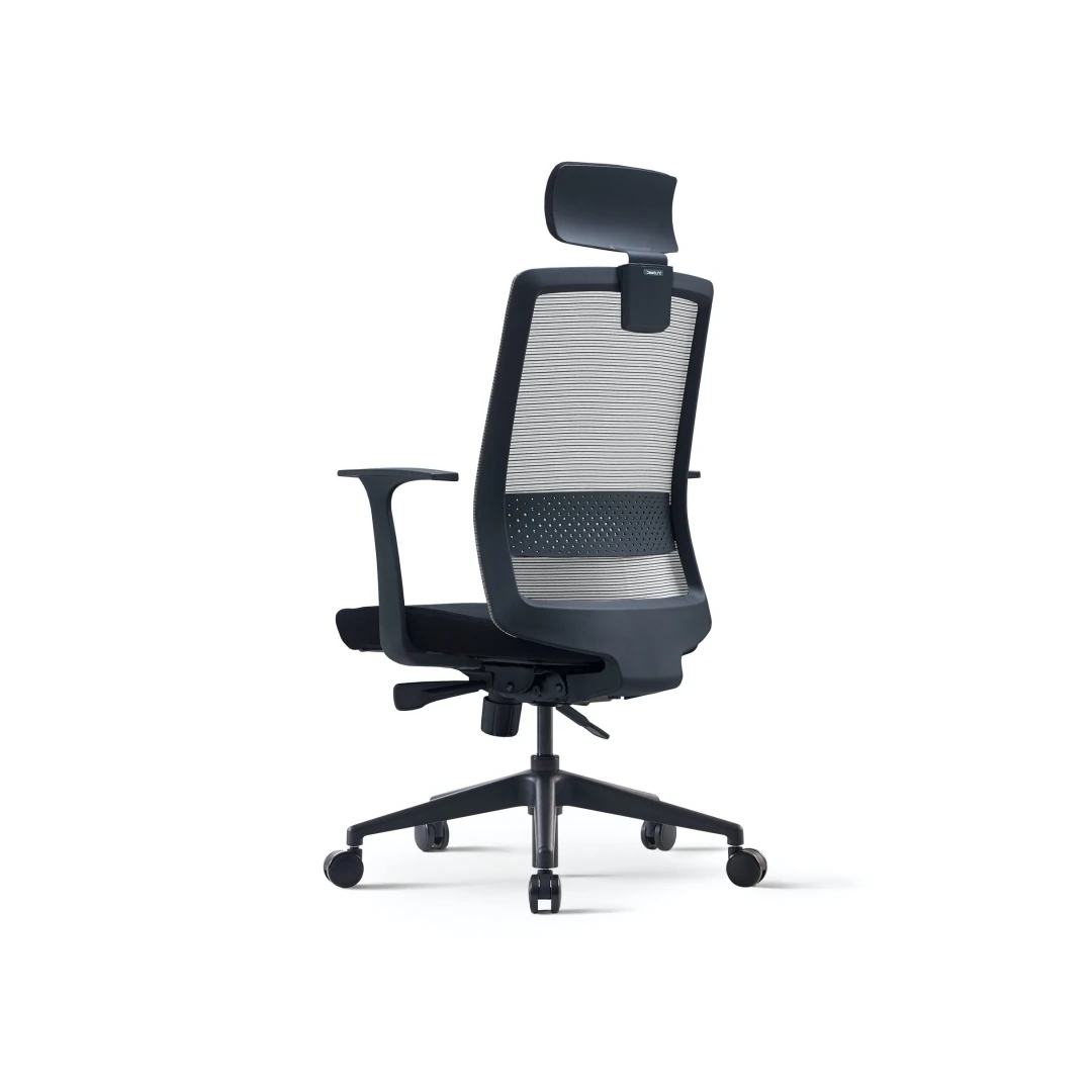 S-30 Economic High-Back Mesh Office Chair - Black Saudi Arabia 5
