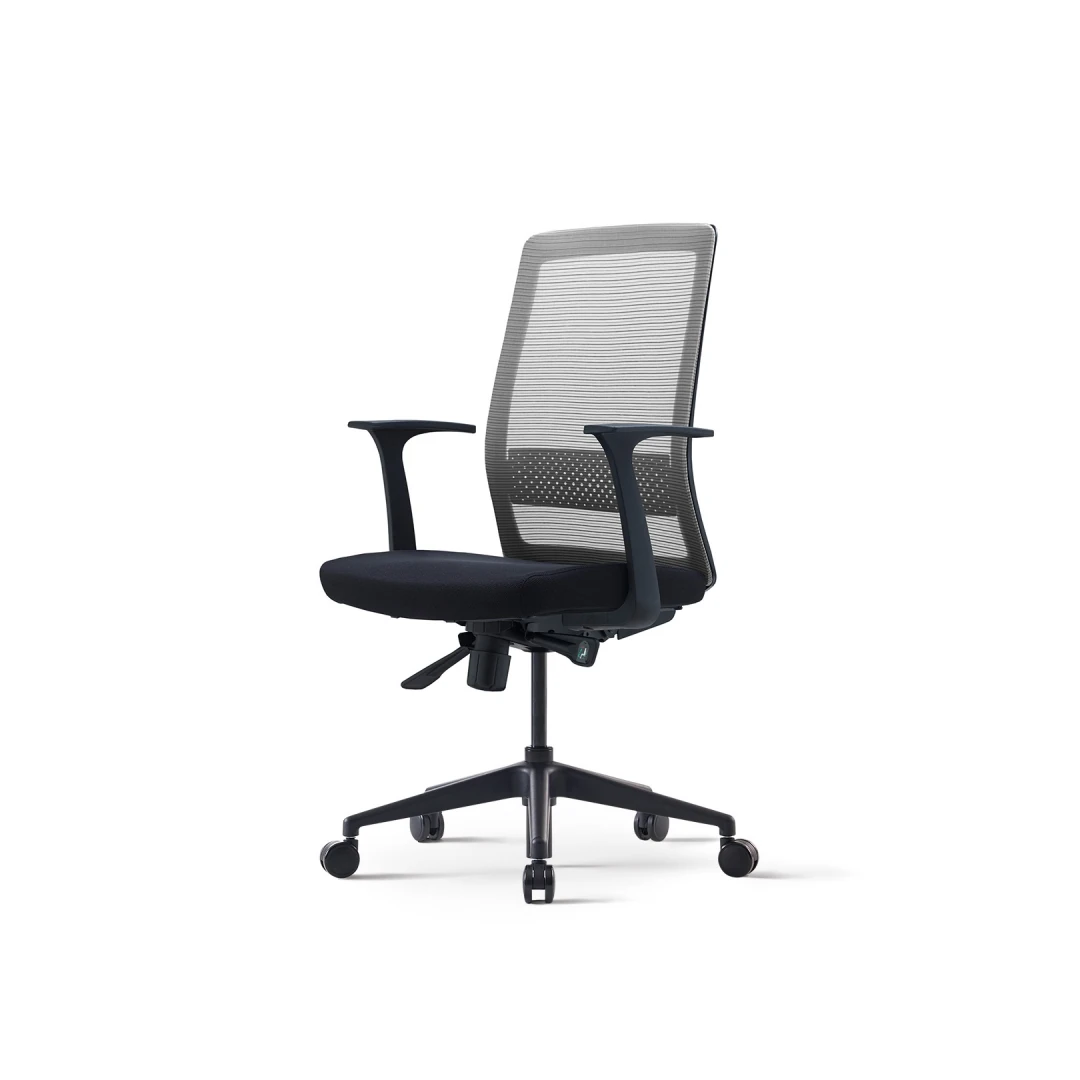 S-30 Economic Low-Back Mesh Office Chair - Black Saudi Arabia 3