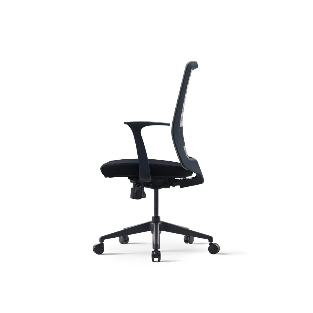 S-30 Economic Low-Back Mesh Office Chair - Black Saudi Arabia 4