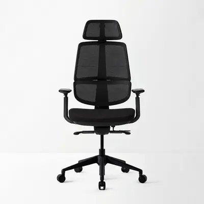 G3 High-Back Mesh Chair with Dual Backrest - Black Saudi Arabia