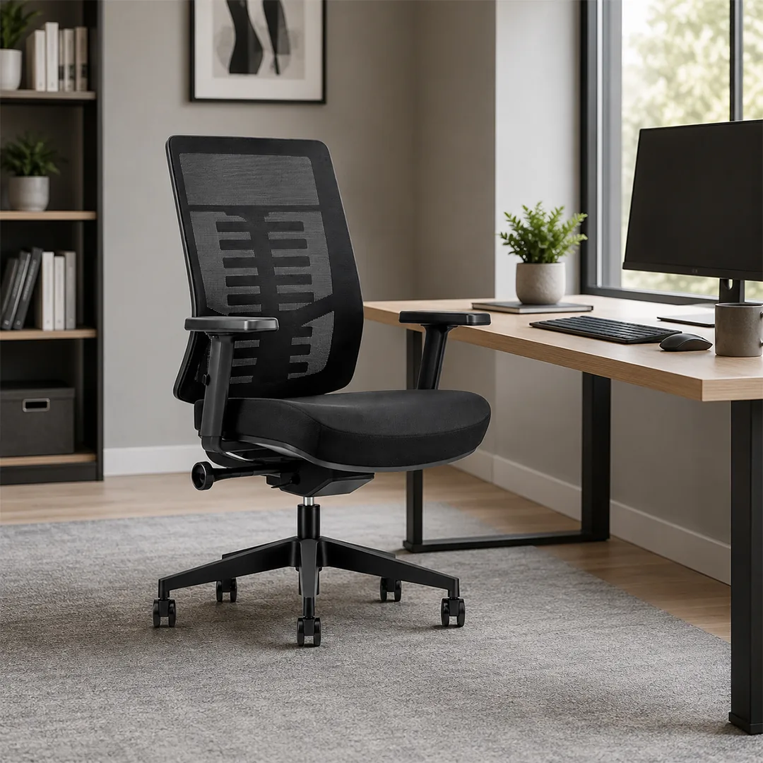 Ergo-Pro High-Back Mesh Task Chair with Auto-Weight Recline Saudi Arabia 2