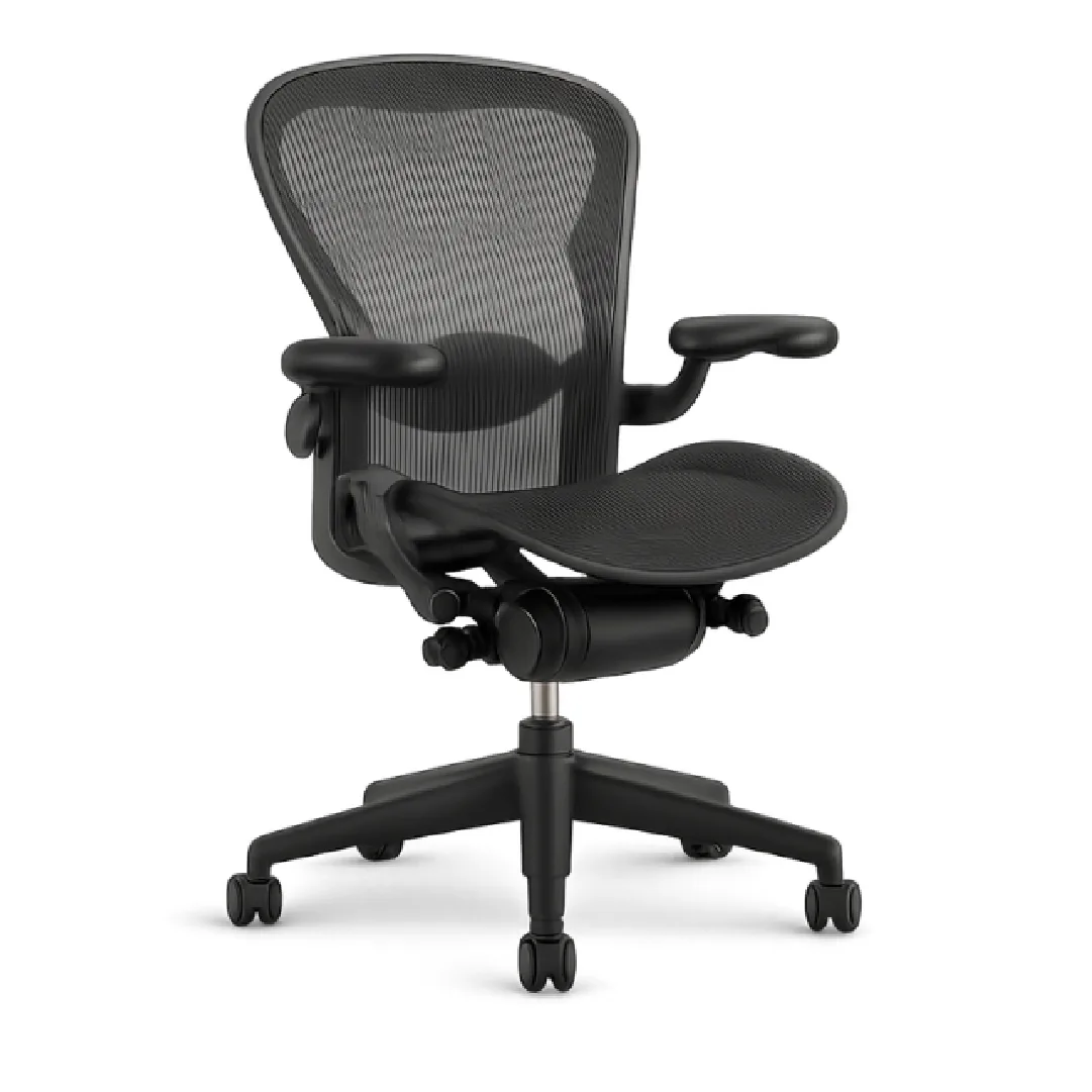 Aeron C Size High-Back Chair - Graphite 23103 Saudi Arabia